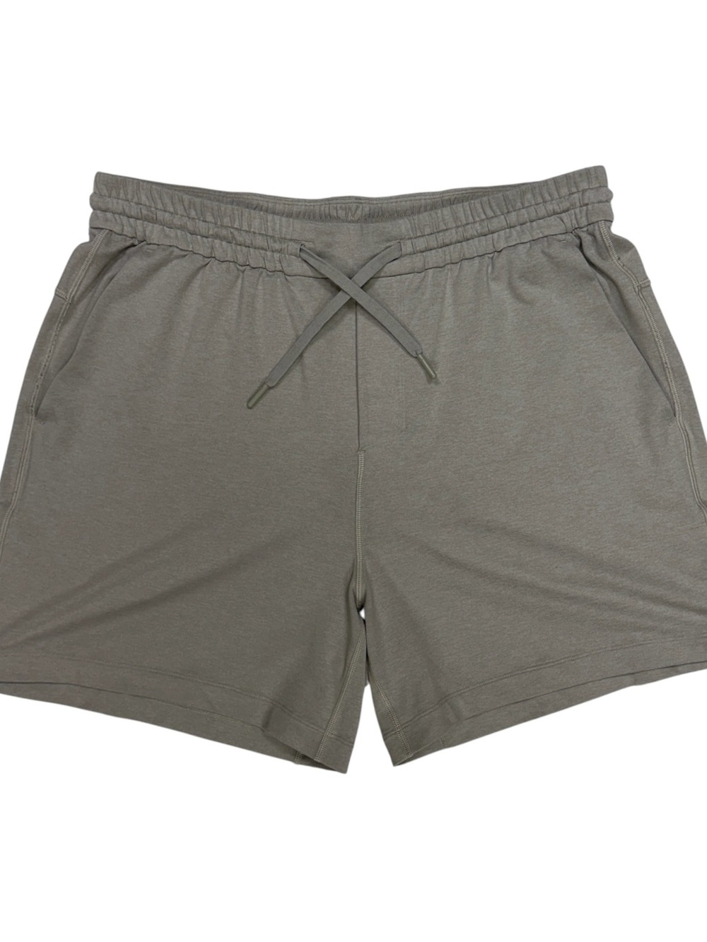 Lululemon Shorts Men Large Grey 5” Soft Jersey Sweat Athletic Performance Gym